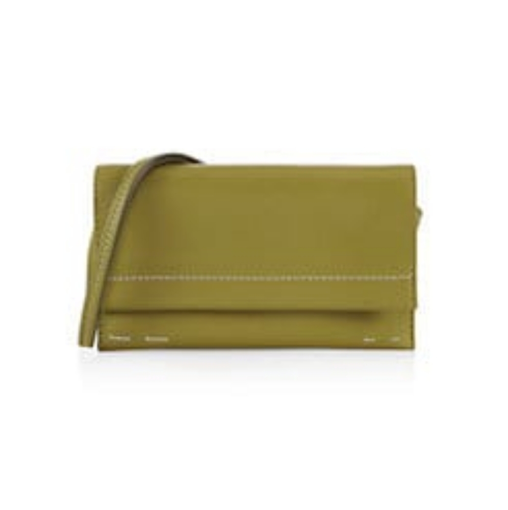 Proenza Schouler White Label Small Accordion Leather Flap Crossbody Bag